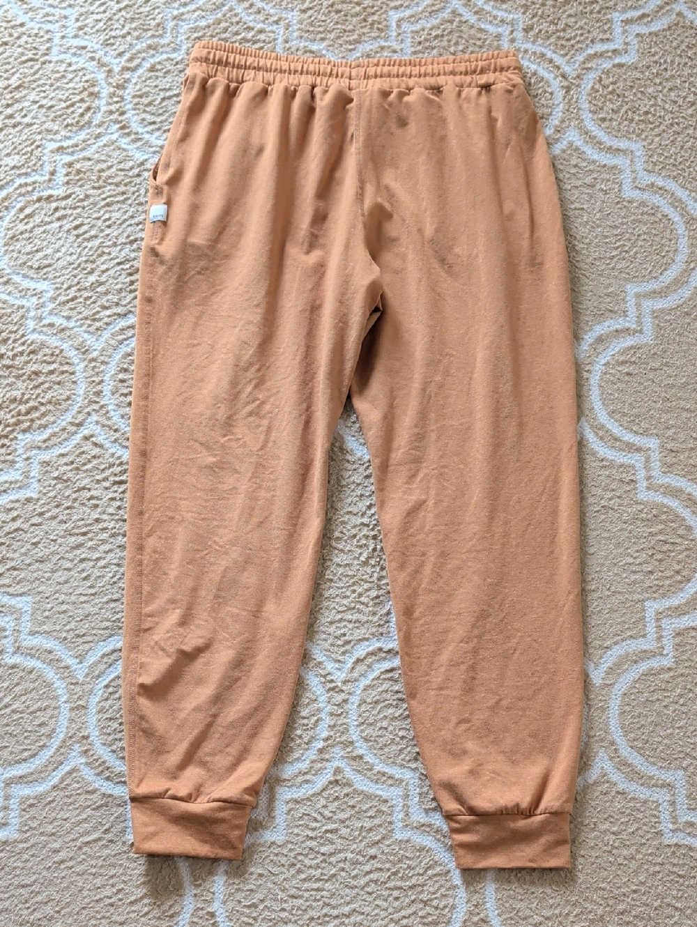 Vuori Performance Jogger Mustard EUC - Picture 3 of 5
